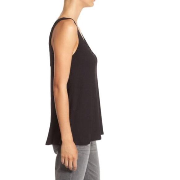 Socialite Strappy Rib Knit Tank Size Small - Picture 3 of 8